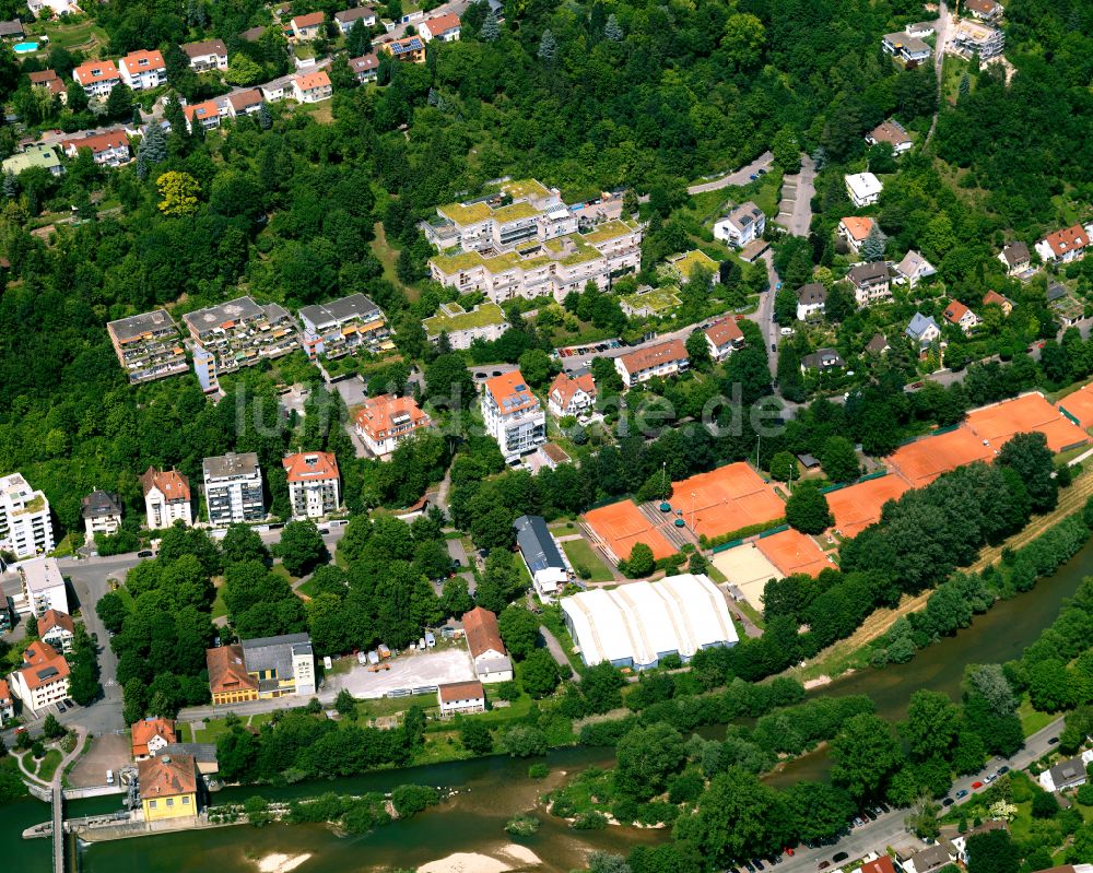 Derendingen von oben - Wohngebiet - Mischbebauung der Mehr- und Einfamilienhaussiedlung in Derendingen im Bundesland Baden-Württemberg, Deutschland