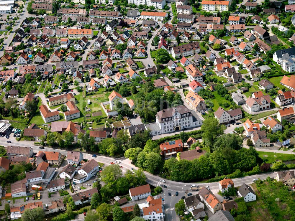 Luftbild Untersulmetingen - Wohngebiet - Mischbebauung der Mehr- und Einfamilienhaussiedlung in Untersulmetingen im Bundesland Baden-Württemberg, Deutschland