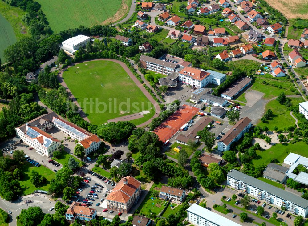 Luftbild Weierhof - Wohngebiet - Mischbebauung der Mehr- und Einfamilienhaussiedlung in Weierhof im Bundesland Rheinland-Pfalz, Deutschland