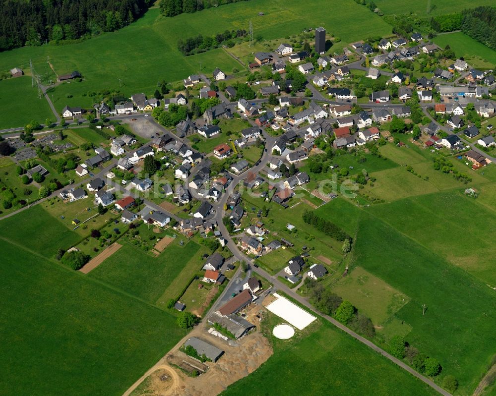 Luftbild Höhn - Wohngebiet in der Ortsgemeinde Höhn im Bundesland Rheinland-Pfalz