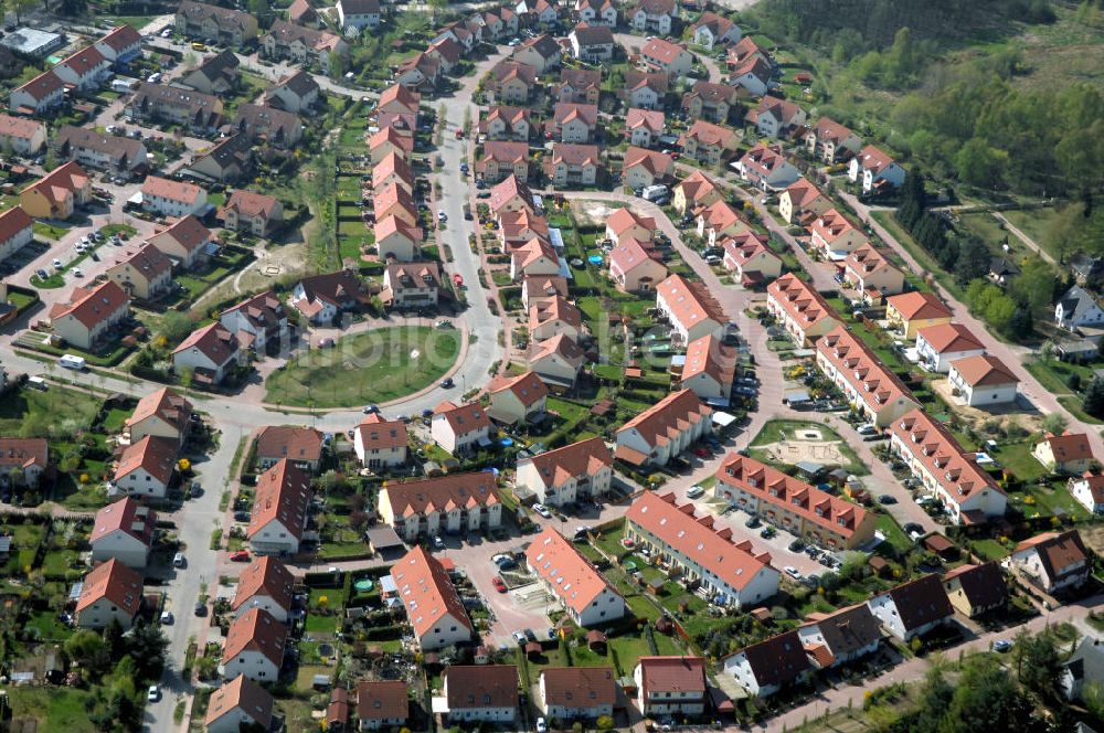 Luftbild SCHILDOW - Wohngebiet Schildower Pfaffenwald der Schildow Wohnungsbau GmbH & Co KG