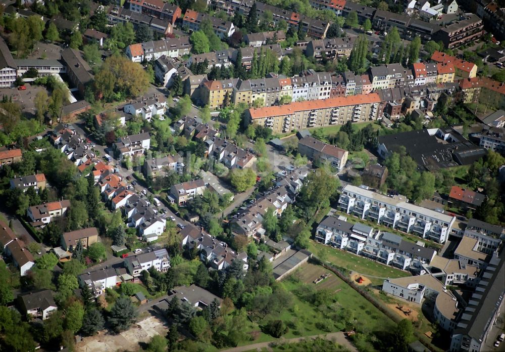 Luftaufnahme Köln Lindenthal - Wohngebiet im Stadtteil Lindenthal in Köln in Nordrhein-Westfalen