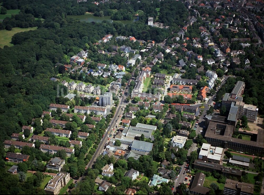 Luftbild Köln - Wohngebiete im Stadtteil Lindenthal in Köln im Bundesland Nordrhein-Westfalen