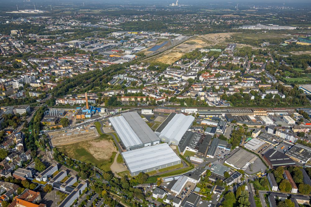 Luftbild Dortmund - Wohngebiets- und Gewerbeflächen am Cityring - Ost in Dortmund im Bundesland Nordrhein-Westfalen, Deutschland