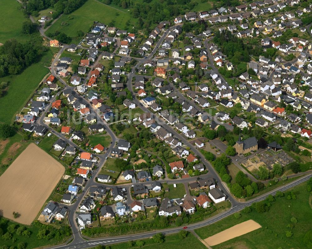 Luftbild Kadenbach - Wohngebiets- Siedlung in Kadenbach im Bundesland Rheinland-Pfalz