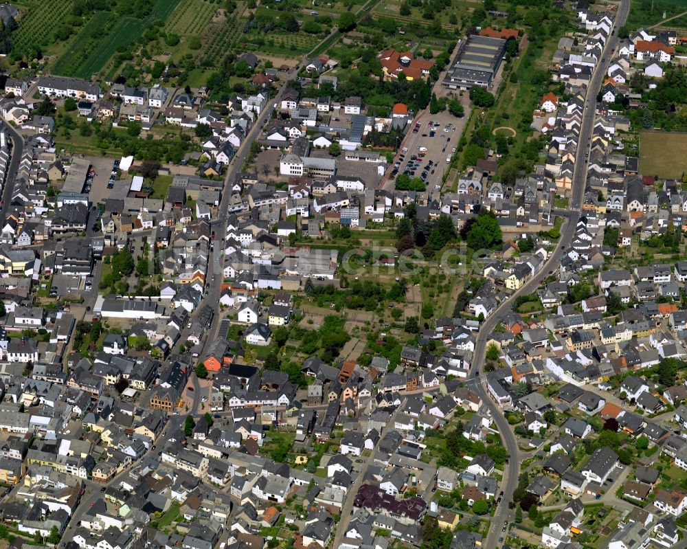 Luftaufnahme Mülheim-Kärlich - Wohngebiets- Siedlung in Mülheim-Kärlich im Bundesland Rheinland-Pfalz