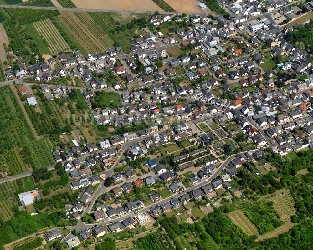 Mülheim-Kärlich von oben - Wohngebiets- Siedlung in Mülheim-Kärlich im Bundesland Rheinland-Pfalz