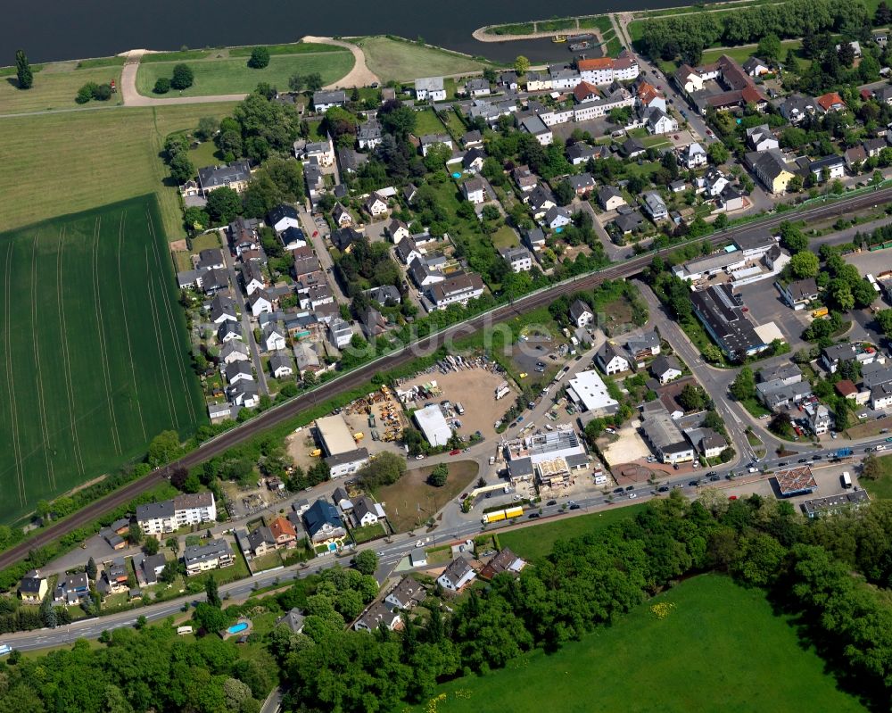 Luftaufnahme Weißenthurm - Wohngebiets- Siedlung in Weißenthurm im Bundesland Rheinland-Pfalz