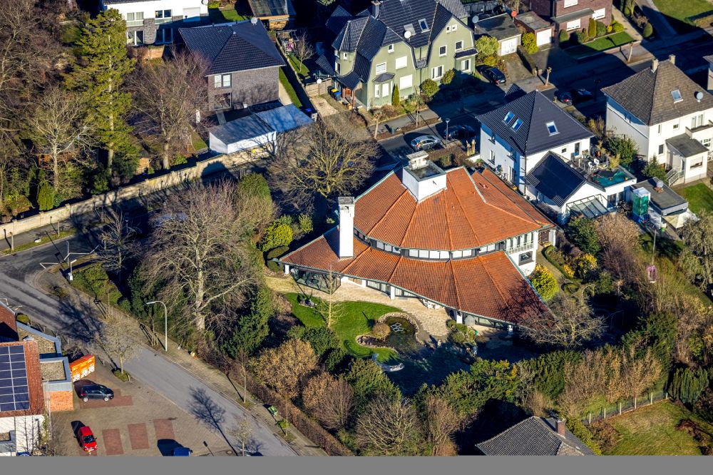 Luftbild Werne - Wohnhaus in Werne im Bundesland Nordrhein-Westfalen, Deutschland