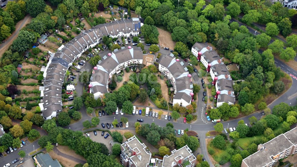 Luftbild Bonn - Wohnsiedlung auf dem Brüser Berg in Bonn im Bundesland Nordrhein-Westfalen, Deutschland
