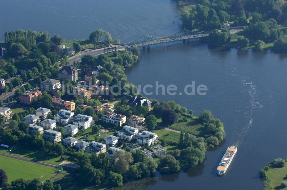 Luftbild Potsdam - Babelsberg - Wohnsiedlung Glienicker Horn der Berliner Vorstadt