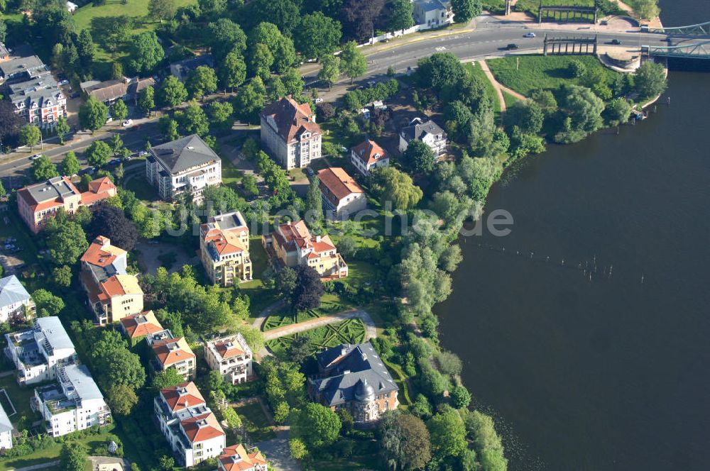 Luftaufnahme Potsdam - Babelsberg - Wohnsiedlung Glienicker Horn der Berliner Vorstadt