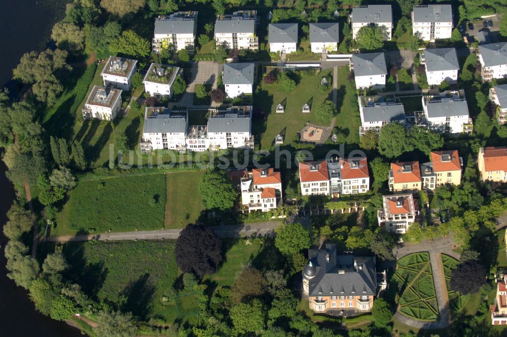 Luftbild Potsdam - Babelsberg - Wohnsiedlung Glienicker Horn der Berliner Vorstadt