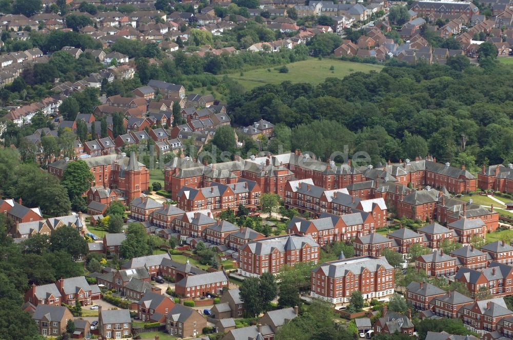 Luftbild London - Wohnsiedlung Repton Park im Stadtteil Woodford von London in der Grafschaft Greater London in Großbritannien