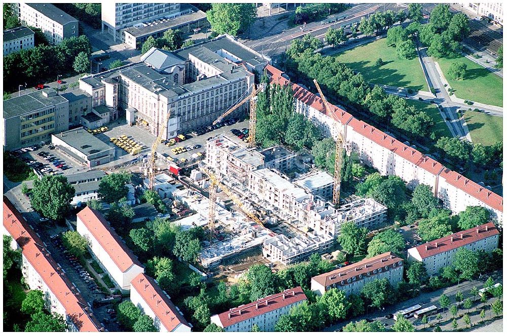 Potsdam aus der Vogelperspektive: Wohnungsbau in Potsdam Zentrum