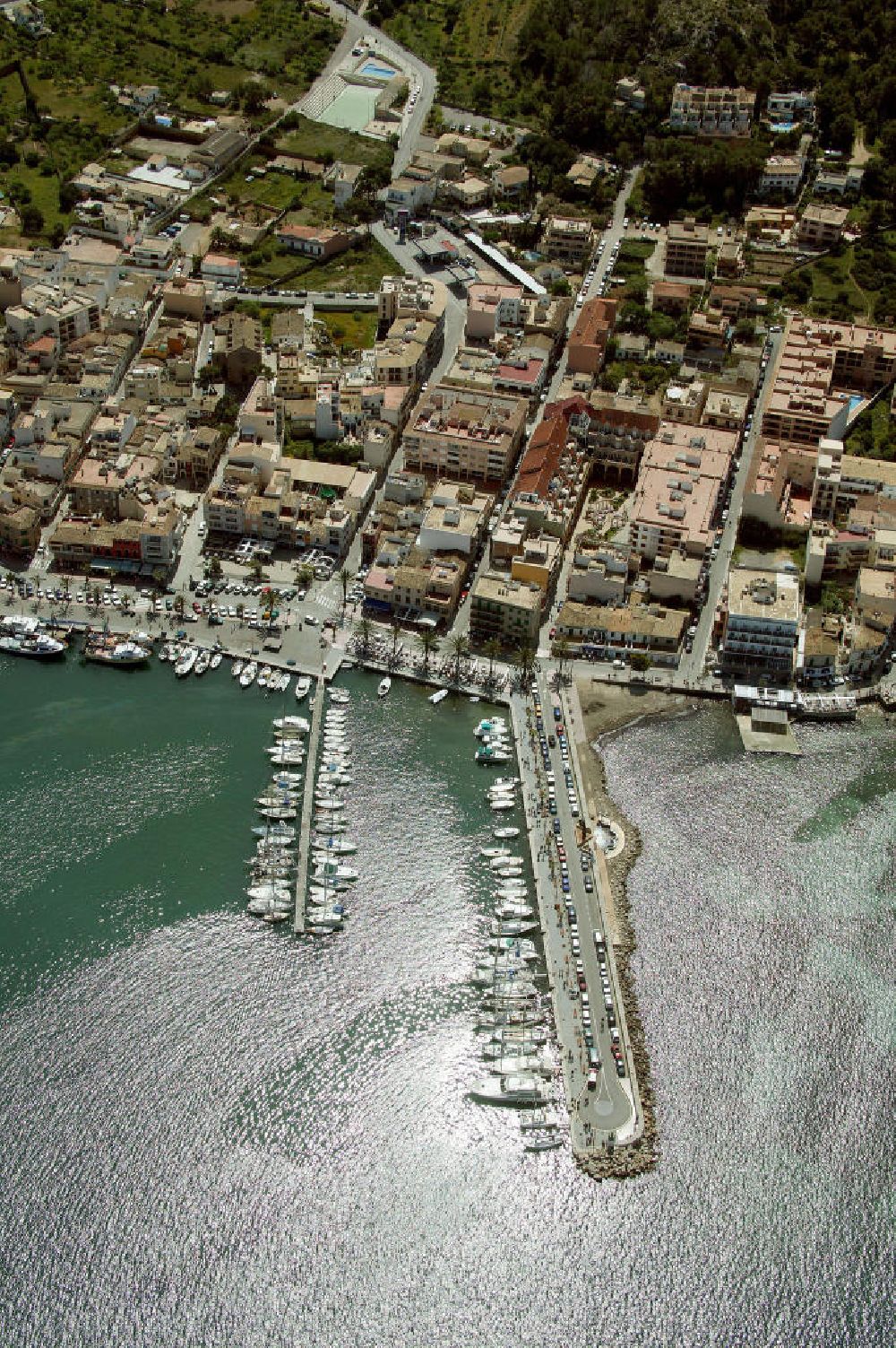 Luftaufnahme Port d’Andratx - Yachthafen von Port d?Andratx