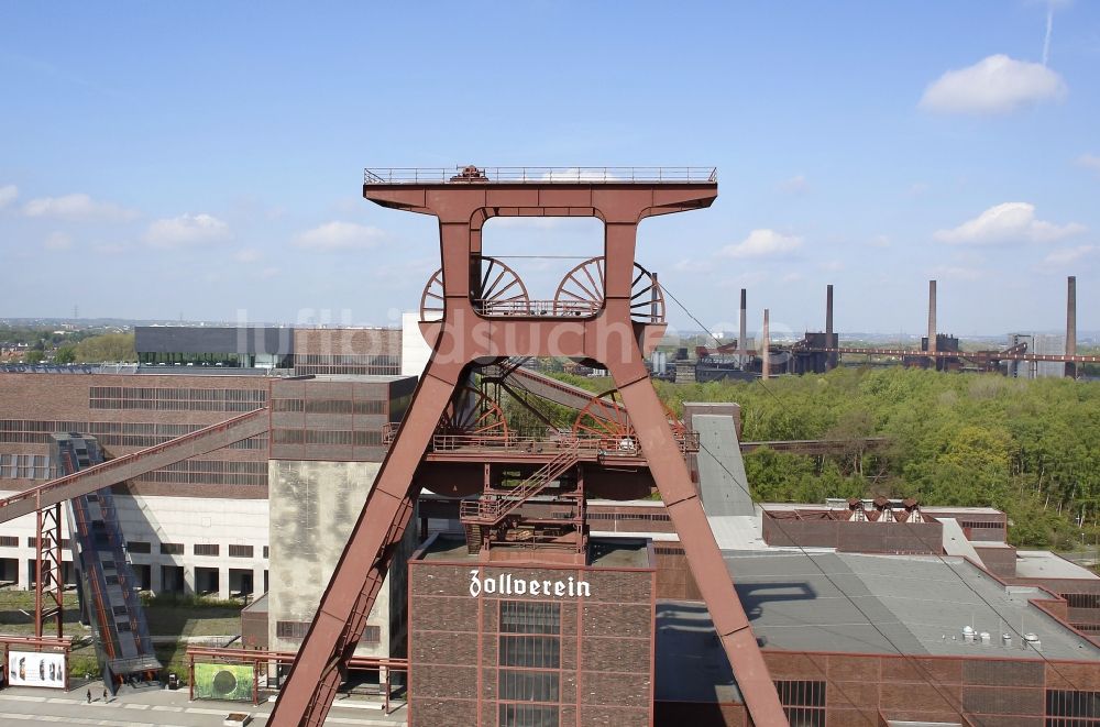 Luftbild Essen - Zeche Zollverein in Essen im Bundesland Nordrhein-Westfalen, Deutschland