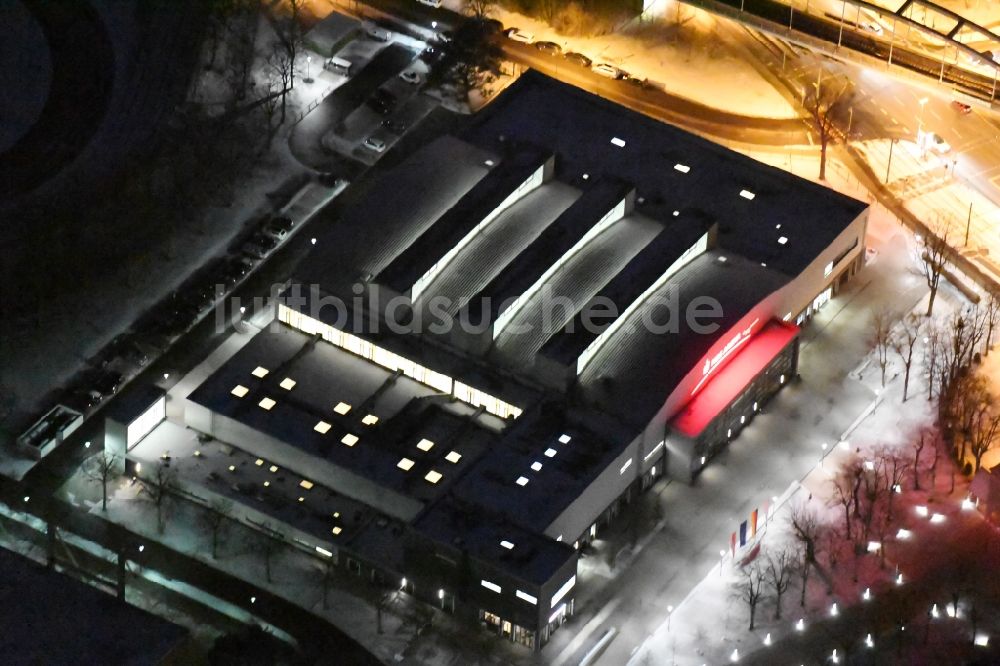 Nachtluftbild Potsdam - Nachtluftbild von der MBS Arena in Potsdam im Bundesland Brandenburg