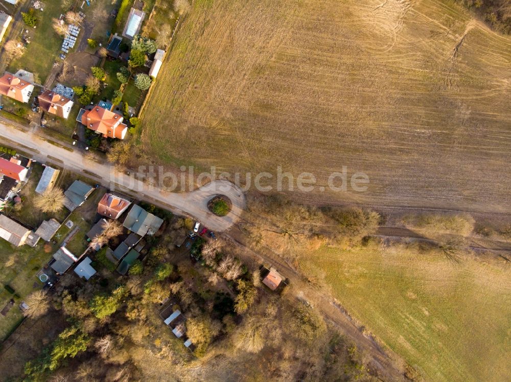 Senkrecht-Luftbild Werbellin - Senkrechtluftbild Dorfkern am Feldrand in Werbellin im Bundesland Brandenburg, Deutschland