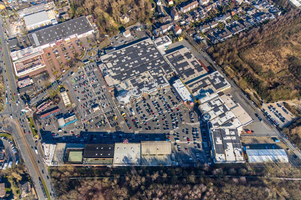 Senkrecht-Luftbild Bochum - Senkrechtluftbild Gebäude des Einkaufszentrum Hannibal center in Bochum im Bundesland Nordrhein-Westfalen