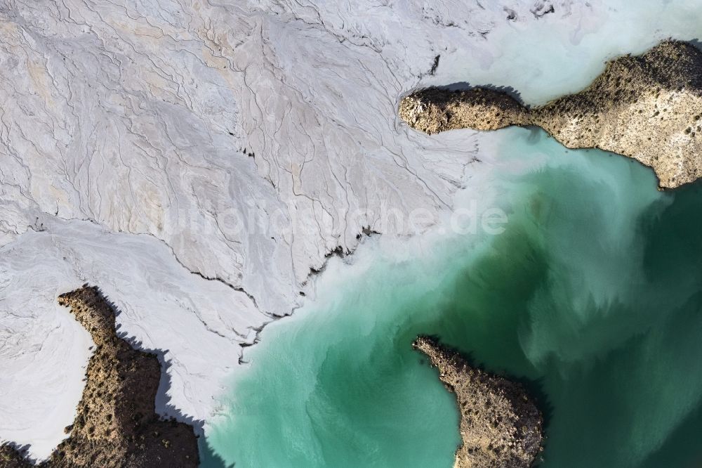 Senkrecht-Luftbild Prescott - Senkrechtluftbild Kupfer Minen- Tagebau in Bagdad und gehört zu Prescott in Arizona, USA