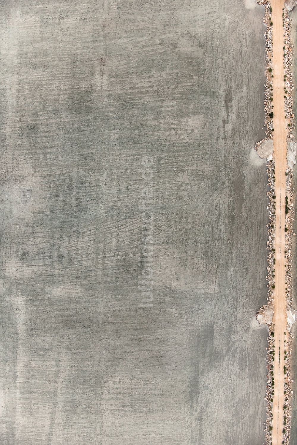 Senkrecht-Luftbild Campos - Senkrechtluftbild Saline, Salzproduktion, Flächengrafik,